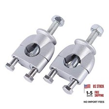 22mm 7/8" Motorcycle Handlebar Risers Mount Clamps for Dirt Bike ATV