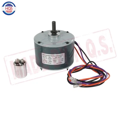 Condenser Fan Motor, 1/6 HP, 208-230 Volts For Lennox 68J97 - Interlink 68J9701