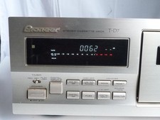 Pioneer T-D7 Digital 3-Head Cassette Deck Tested Japan High-End Audio