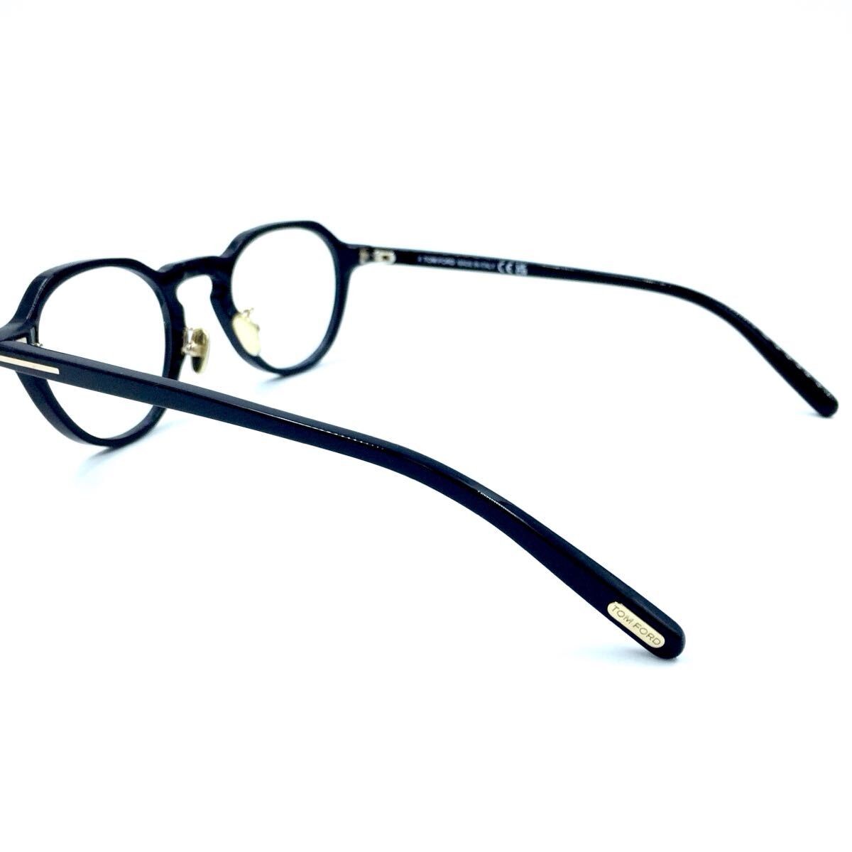 Tom Ford FT5726DB 001 Eyeglass Frames Asian Fit Shiny Black Tom Ford FT5726DB 001 Eyeglass Frames Asian Fit Shiny Black