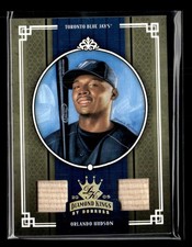2005 Donruss Diamond Kings Ken Harvey Materials Bat Relic Gold /50 #351 UX4984
