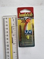 Luhr Jensen Kwikfish X-treme K7X Flo Red/Chrt UV 3g Plug Bass Pike