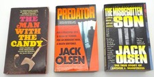 JACK OLSEN  3 Serial Killer Books Man With Candy-Predator-Misbegotten Son
