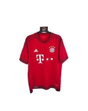 Maglia calcio FC Bayern Munich Home 2015-2016 (M) adidas Trikot München Jersey