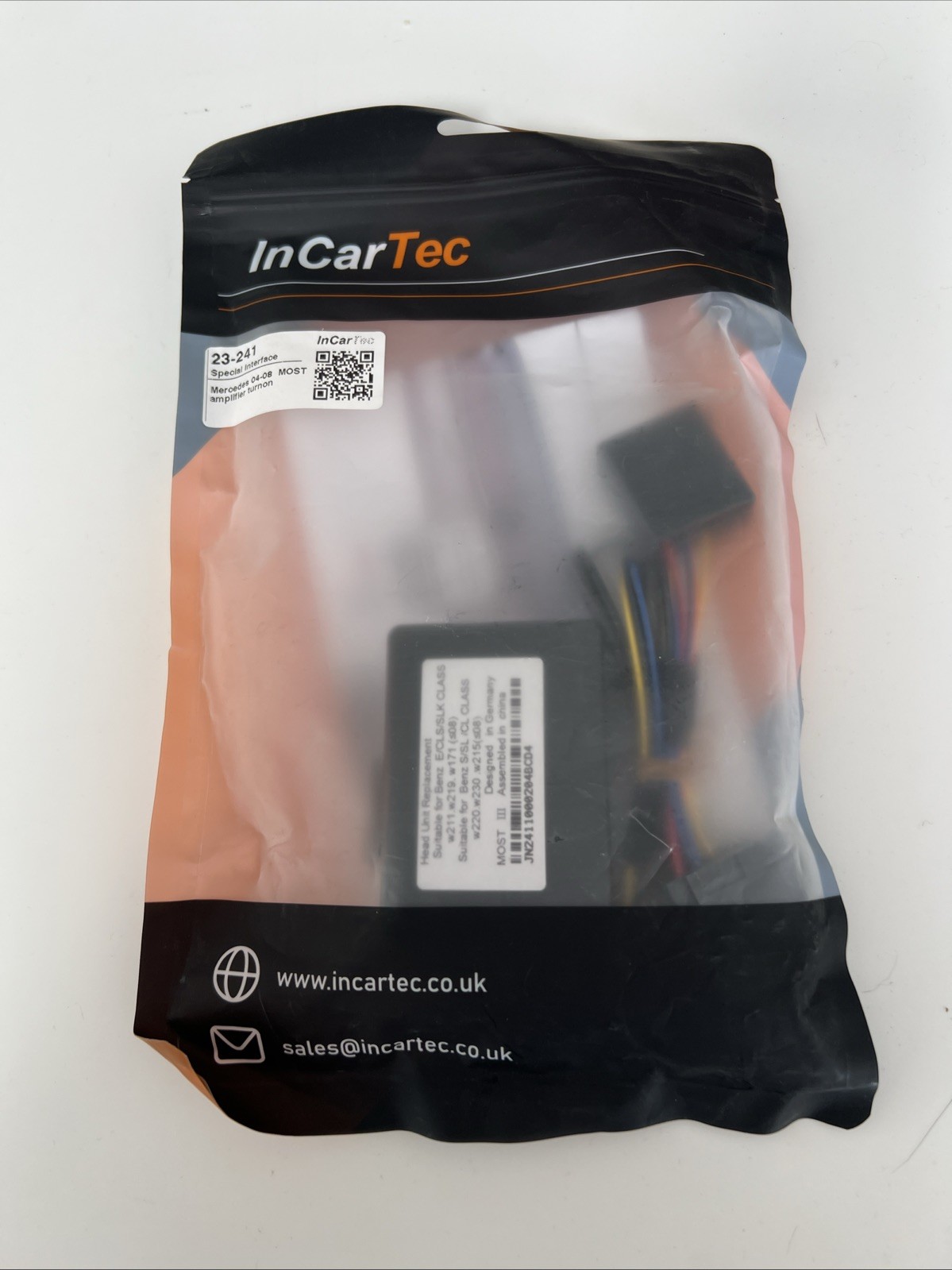 Car MOST Fibre Optic Amplifier Retention Interface for Mercedes-Benz - 23-241