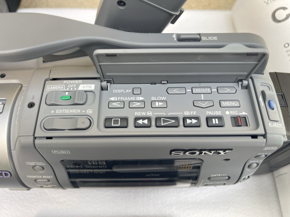 Sony Handycam CCD-VX3 Camcorder for sale online | eBay