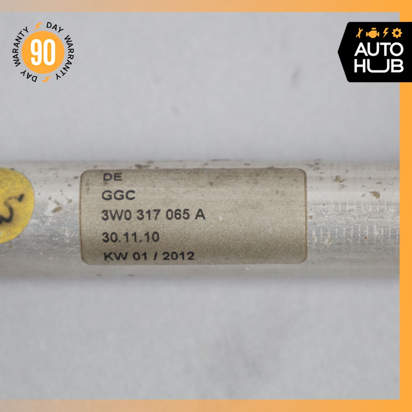 13-15 Bentley Continental GT GTC 4.0L V8 Coolant Water Hose Pipe OEM 73k