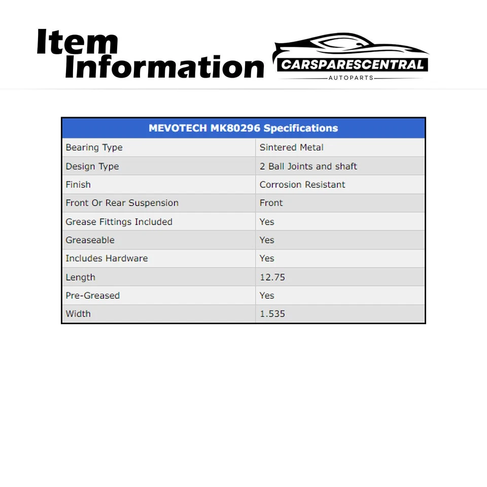 Kit de ligação de barra oscilante frontal 2x para 2005-2008 Mazda Tribute 2.3L - Imagem 4 de 4