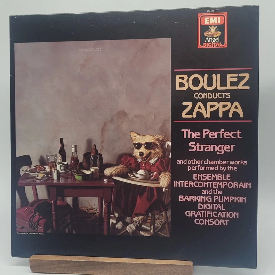 Boulez Conducts Frank Zappa The Perfect Stranger Vinyl EXC Record LP Album  — 第 3/4 张图片