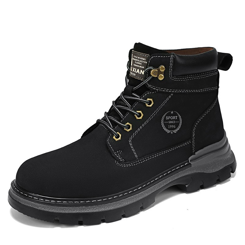 Botas chukka de cuero para hombre | Botas de encaje para hombre | Casual Comfort Boots