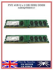 PNY 4GB (2x2GB) - DDR2, DIMM - 64B0QJTHE8G17