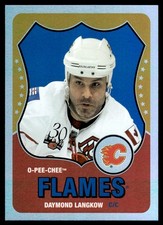 2010-11 O-Pee-Chee Retro Rainbow Daymond Langkow Calgary Flames #246