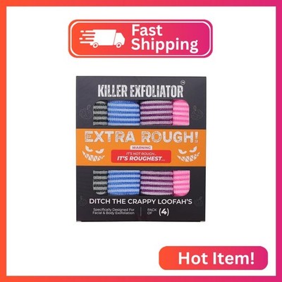 Killer Exfoliator Premium Extra-Rough Japanese Exfoliating Body Scrubber: Extra