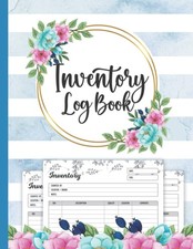 Inventory Log Book Small Business: Simple Reseller Inventory Log Book Sized 8.5