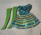 Vintage 1968-69 Mattel Barbie TWINKLE TOGS #185 Dress & Stockings