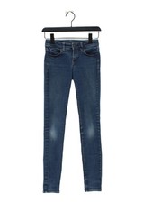 Uniqlo Women's Jeans W 24 in Blue 100% Other Skinny