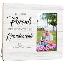 Grandchild Picture Frame, Parents Get Promoted To Grandparents Gifts for New