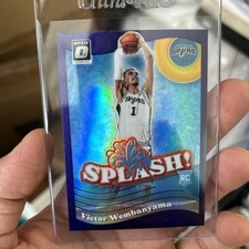 23-24 Panini Donruss Optic Splash Purple Victor Wembanyama 