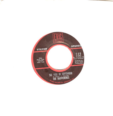 The Happenings:  See You In September / Go Away Little Girl, STEREO 45 RPM 7851