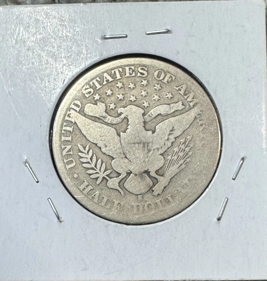 1904-S Barber Half Dollar (Key Date) - Image 2 of 2