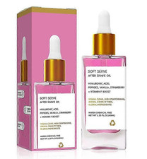Soft Serve After Shave Oil with Strawberry  Vanilla 1.35fl oz, NEW
