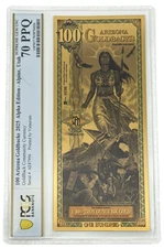 2025 Arizona 100 Goldback PCGS 70 *ALPHA SERIES* (Libertas, Liberty)