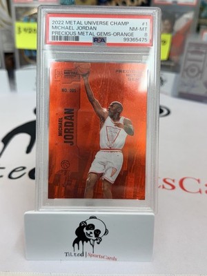 2022 Metal Universe Michael Jordan Precious Metal Gems PMG /25 PSA 8