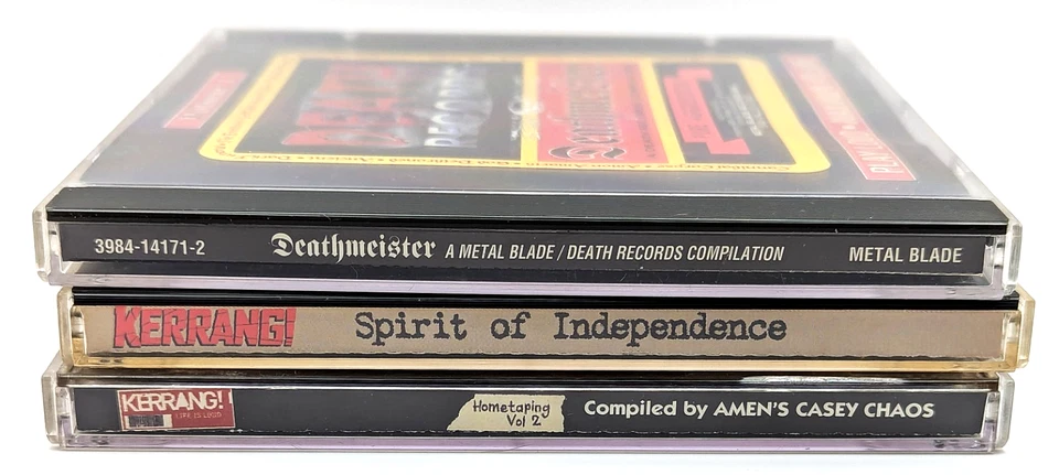 Assorted Metal CD Samplers Metal Blade Kerrang Metal Hammer Roadrunner Death - Image 2 of 4