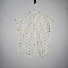 Koret Embroidered Floral Button Shirt Women True Vintage 16 Farmhouse Country