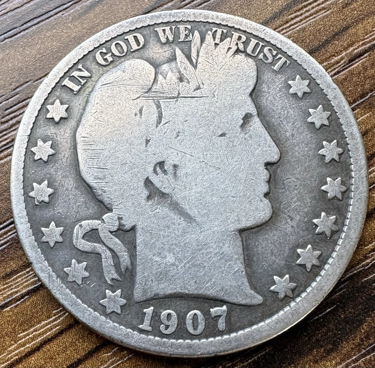 1907 Year Barber Half Dollars (1892-1915) for sale | eBay