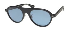 NEW GARRETT LEIGHT LADY ECKHART SUNGLASSES FULL-RIM PLASTIC OVAL WOMENS MBK