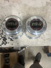 2 Nos Weld Racing 4.25 Push Thru Center Caps For 5x5 5x5.5 And 6x5.5 Pattern