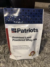 4Patriots Promised Land Powdered Milk Survival Emergency Camping 8 servings