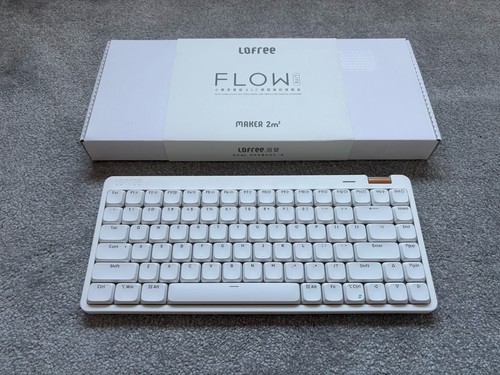 Lofree flow lite 84 keys White low profile mechanical keyboard wireless