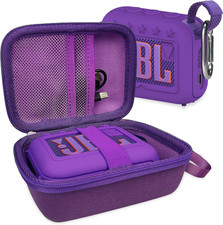 Silicone Cover and Hard Carrying Case for JBL Go 4 Portable Bluetooth Speaker, P