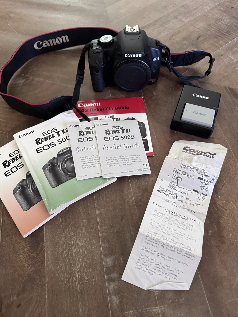 Canon EOS Rebel T1I Digital Cameras for sale | eBay