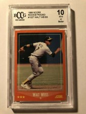 1988 Score Rookie/Traded Baseball Cards 23