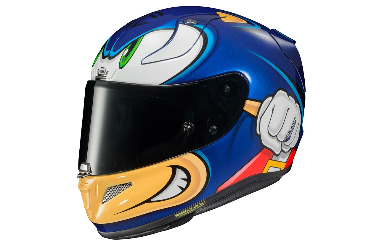 HJC ソニック SONIC ヘルメット 2023 HJC RPHA 11 PRO SONIC SEGA FULL FACE HELMET - PICK SIZE