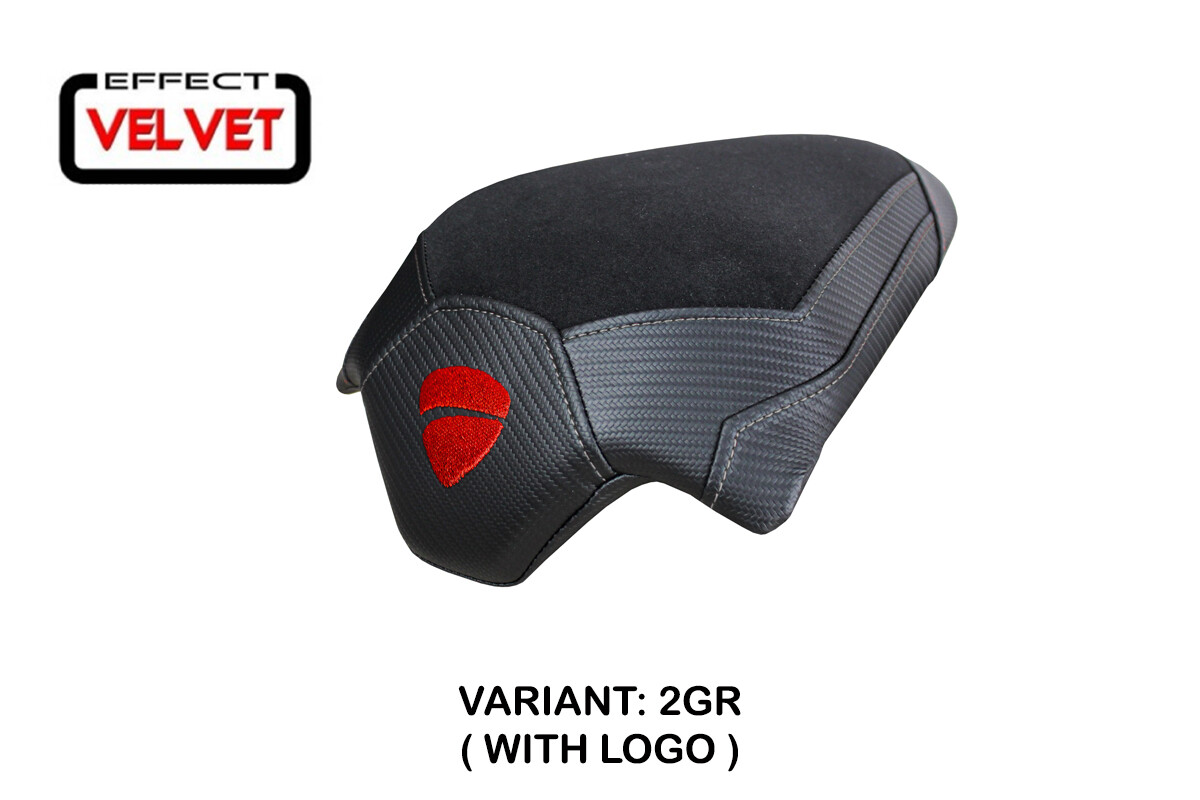 Housse De Selle Passager Moto Ducati - Style Racing Pour Panigale V4, V2, Streetfighter (2018-2024)