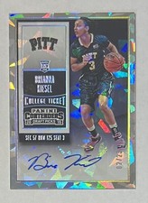 Brianna Kiesel 2015 Panini Contenders College Ticket Cracked Ice Auto #177 02/23