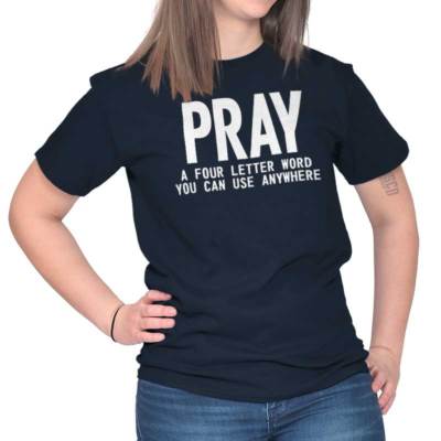 Cute Religious Jesus Christian Worship Pray Womens or Mens