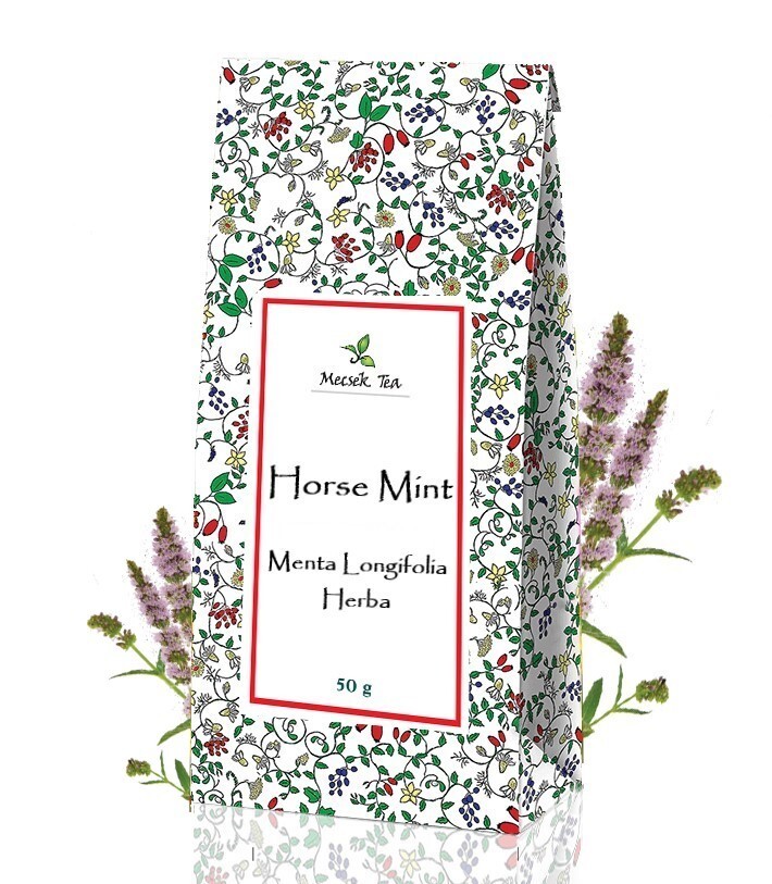 Horse Mint Wild Mint Leaf Premium Loose Leaves Herbal Tea Menta Longifolia 50g