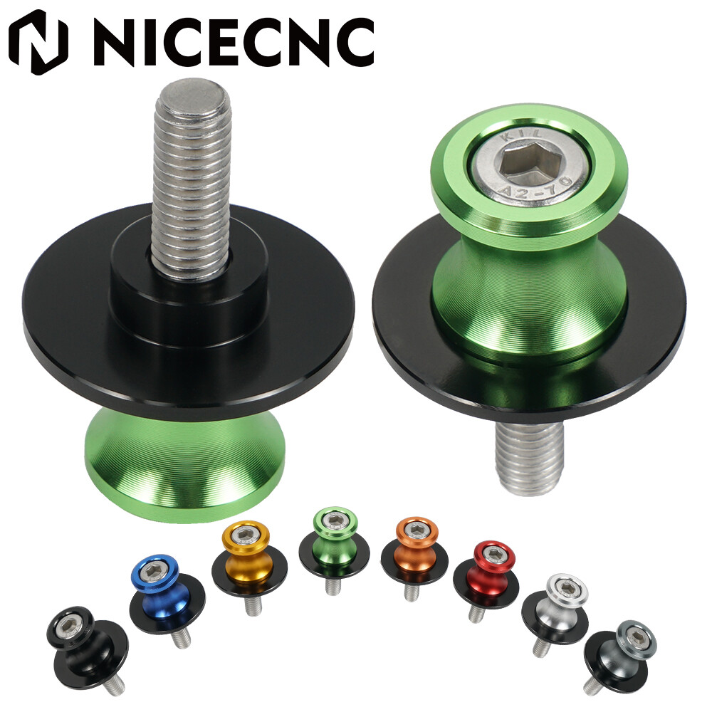 8mm Swingarm Spool Sliders For Kawasaki Z650 Z900 Z1000 Ninja ZX