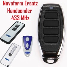 2 Handsender zu Novoferm Tormatic 433 MHz Novotron 502 MAX43-2 Novomatic MHS43-2