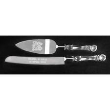 Star wars Force Be With Us Engraved Wedding  cake server set starwars