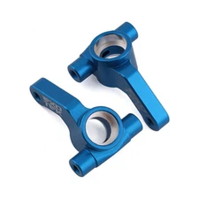 Exotek 2pc Blue Aluminum HD Steering Hubs for Team Associated DR10/DB10 EXO2019