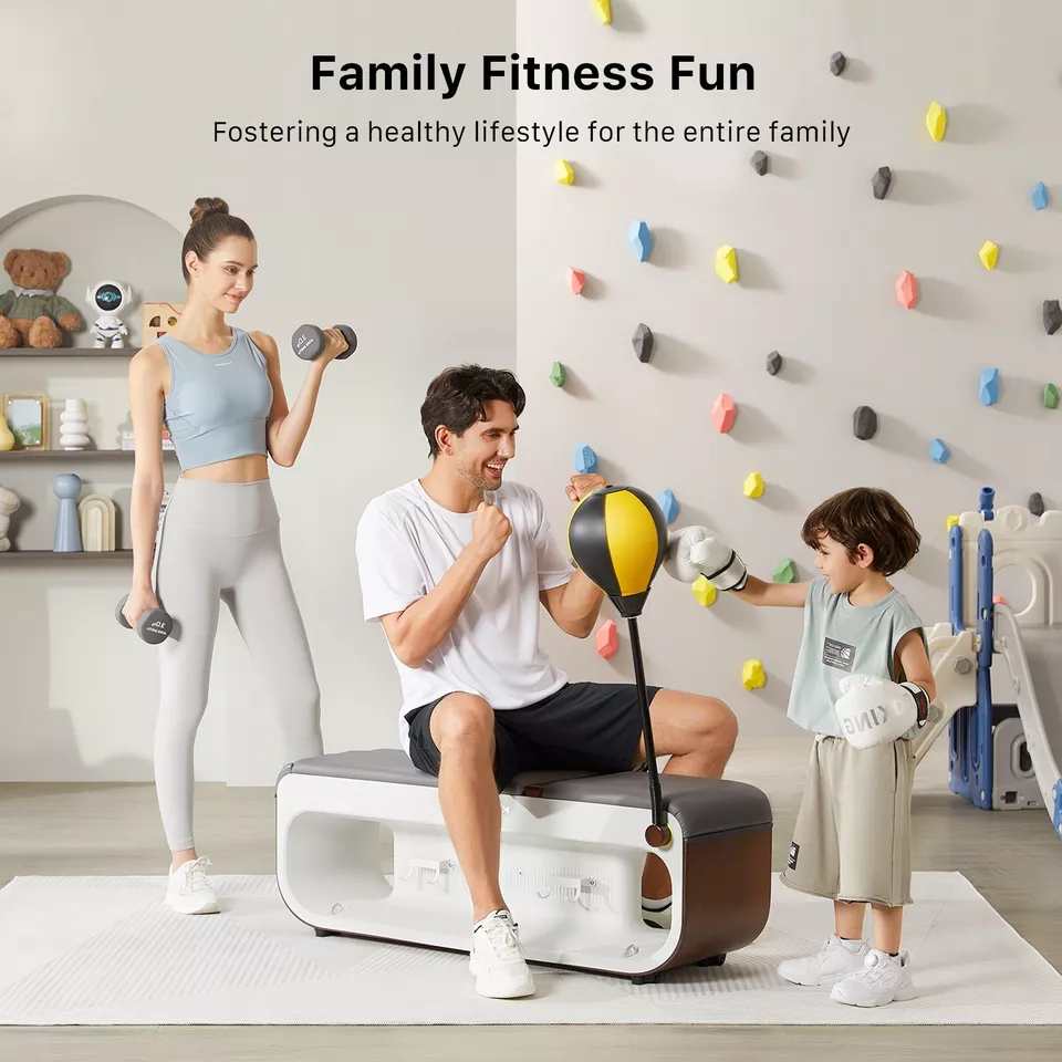 KINGSMTIH Fitness Bench with Cable System,Multifunctional Exercise Equipment - Image 2 of 4