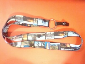 PSI SEMINARS FAMOUS LANDMARKS LANYARD GREAT FOR ANY COLLECTION!