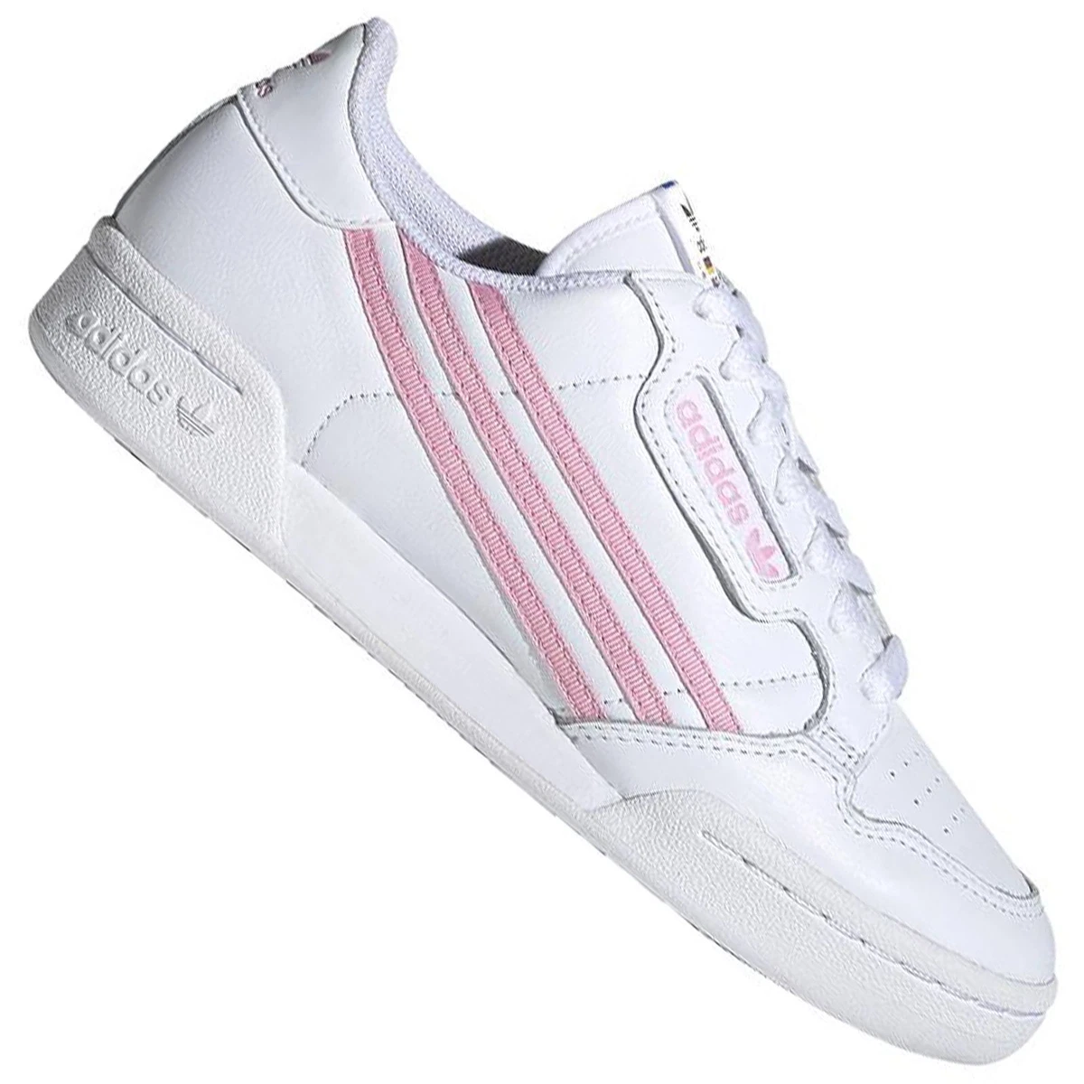 Adidas continental 80 weiss rosa on sale