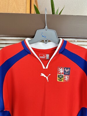 Authentic PUMA Czech Republic Vintage 2000-2002 Football Soccer